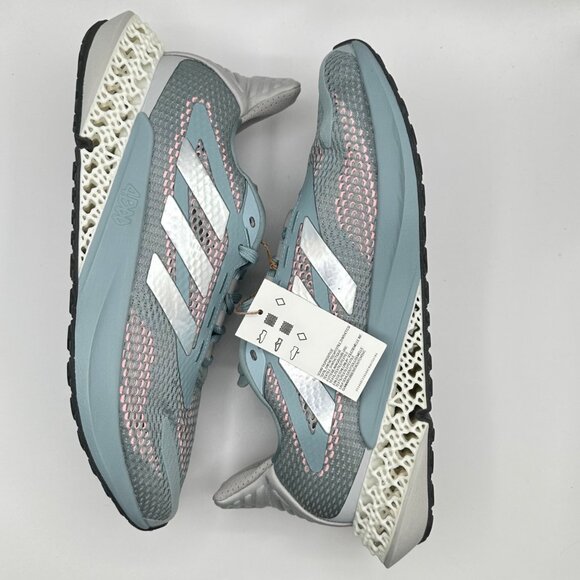 Men's Adidas 4DFWD Pulse Running Shoes Magic Grey Turbo GZ8623  Sz 11New - Picture 7 of 9